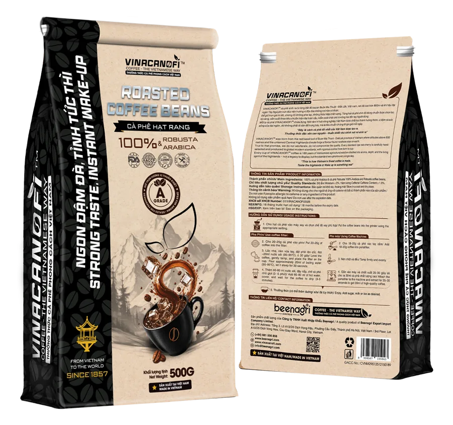 VINACANOFI Roasted Coffee Beans